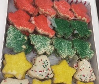  1 Dozen Leo's Famous Anise Frosted Cut-Out Cookies $17.99